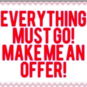 Closet cleanout! Make me a ~reasonable ~ offer! :)